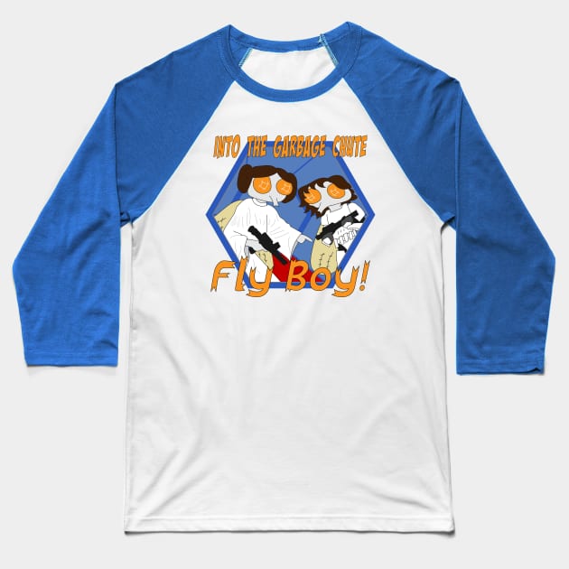 Fly Boy Baseball T-Shirt by LaserBrainDesign